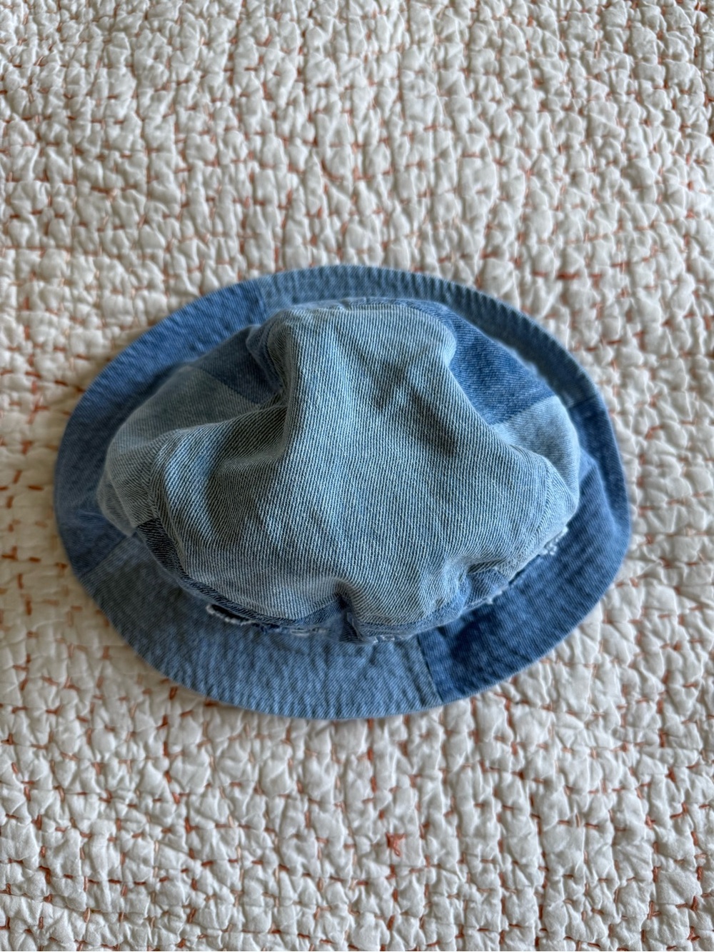 Kids denim bucket hat
